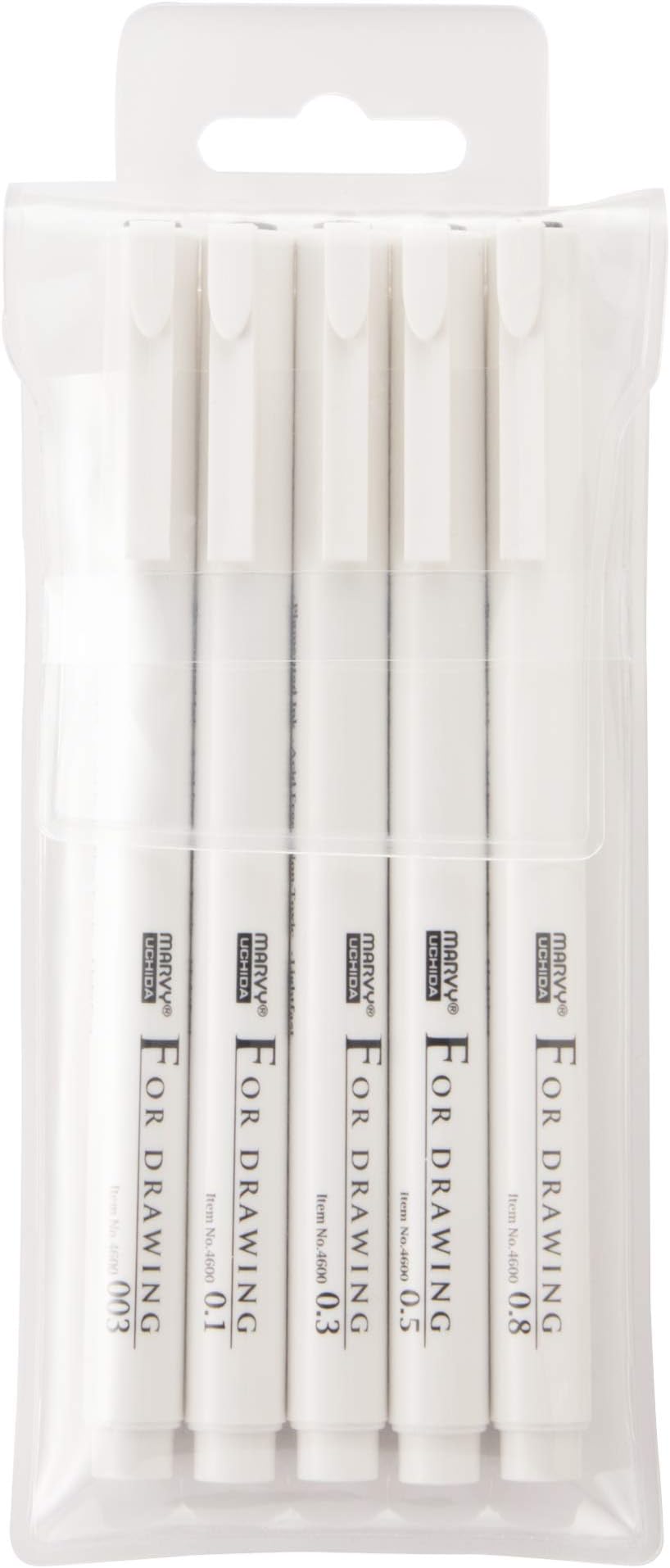 Marvy Ford Rowing 5 Pack Black 4600-5A