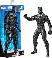 Marvel, Action Figure, Pantera Negra, Mighty Hero Series - Brinquedo de Herói com 24 cm, Articulado - A partir de 4 Anos