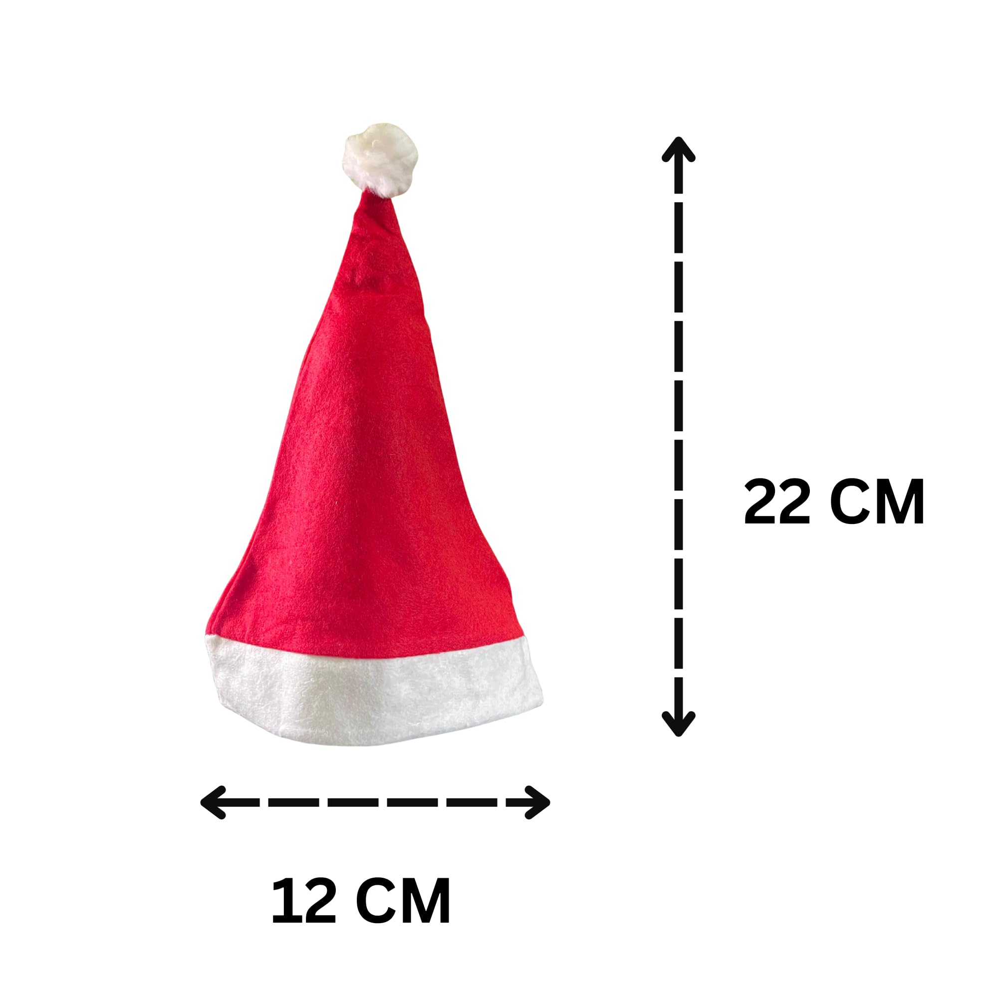 OMID, Classic Santa Claus Christmas Hat 3