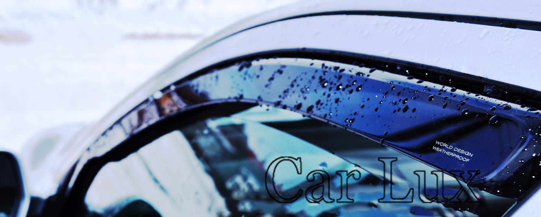 Car Lux Deflettori d'aria anteriori per Toyota Land Cruiser J120 (dal 2003)