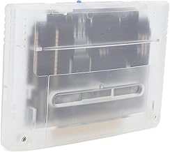 3000 in 1 Game Cartridge, 8GB Classics Game Cartridge, Automatic Backup, Multifunctional Game Card for Snes for SFC Game Console (Transparent White)