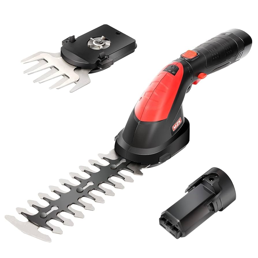 Amazon.com : MZK 7.2V Cordless Grass Shear & Hedge Trimmer