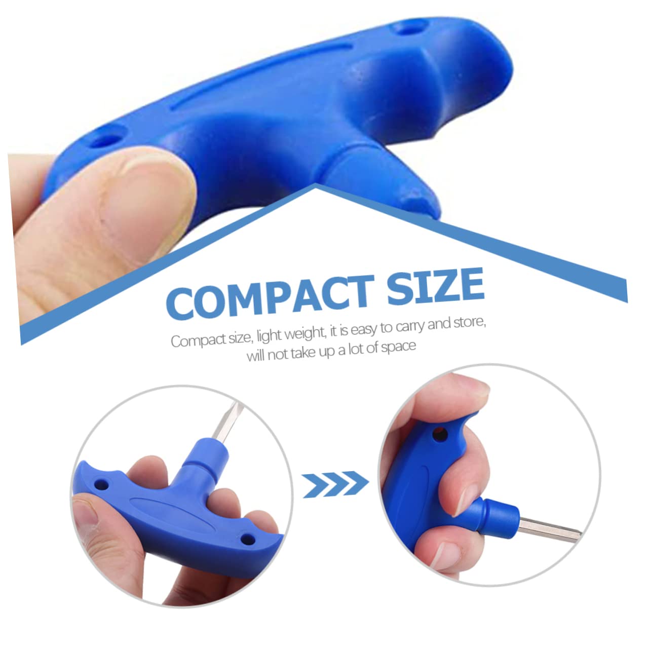Toyvian 5 Sätze Golf Wrench T Form Tragbarer Schraubenschlüssel Für Golfschläger Reparatur Universelles Werkzeug Für Golfer Hochwertiges Und Langlebiges Golfzubehör 2 Stücke * 5