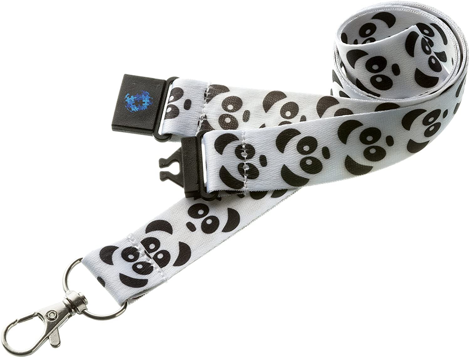 PAC Supplies Global Panda Lanyard With Safety Breakaway