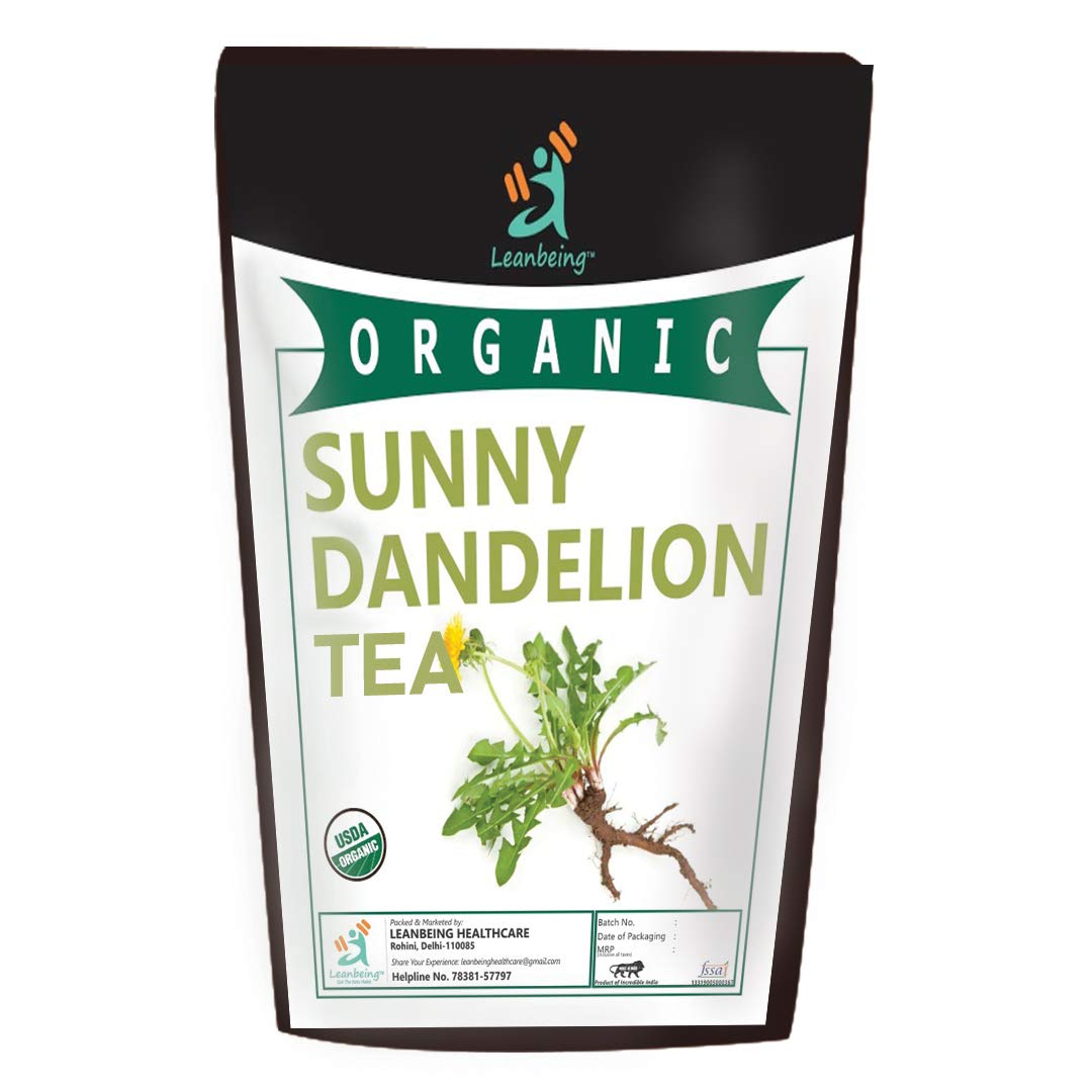 Leanbeing Organic Dandelion Leaf & Root (100Gm) Herbal Tea | for Cleansing Liver, Supports Kidney Function and Digestive Health (B08BQD1932) Amazon Price History, Amazon Price Tracker
