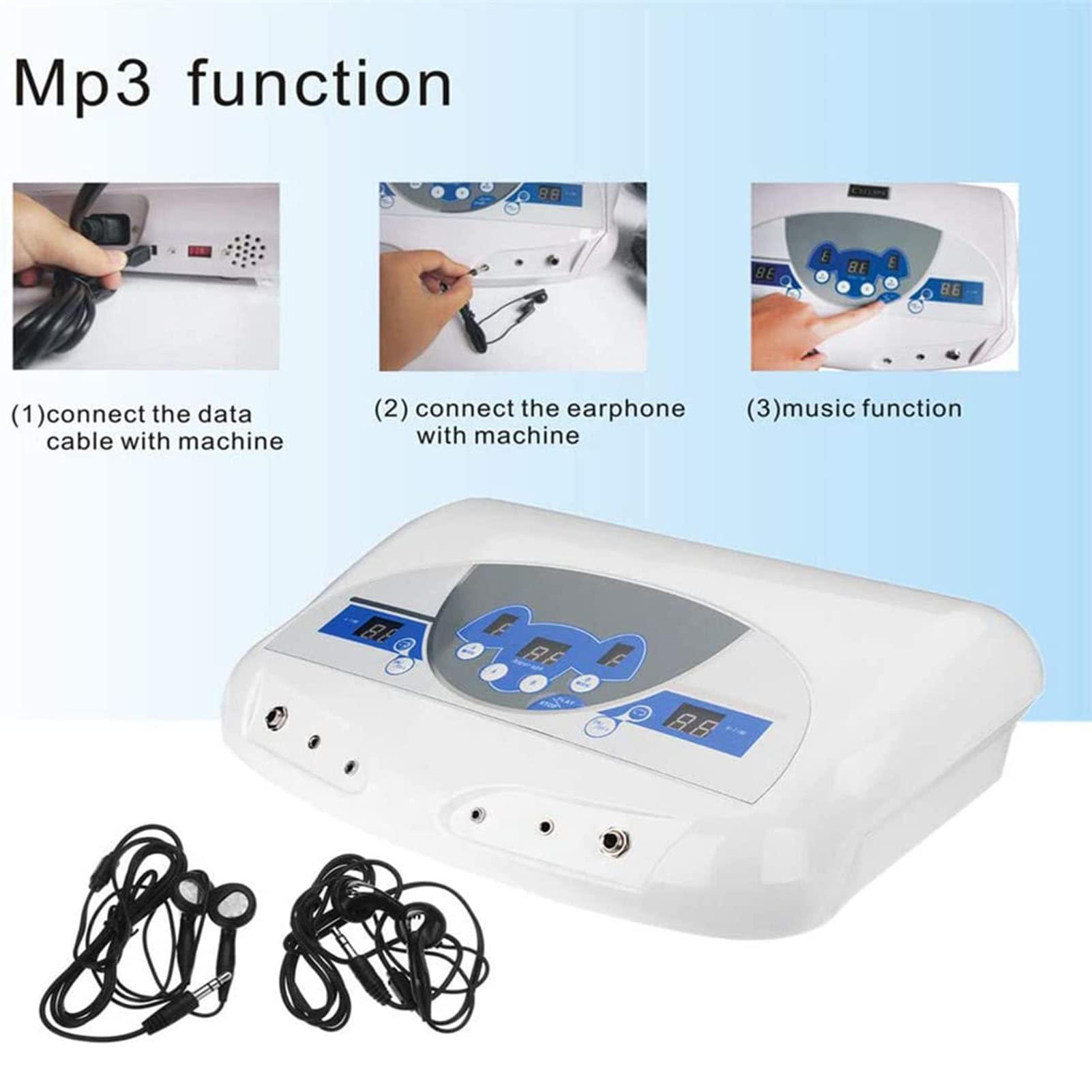 Profesjonalne Ionic Foot Spa, Dual Ion Detox Aqua Foot Spa, cyfrowy wyświetlacz LCD Foot Detox Spa Ion Cleanse Chi Maszyna do użytku domowego salon kosmetyczny