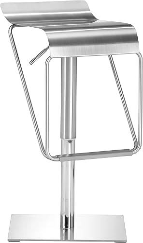 Miniatura 9 de Zuo 300193dazzer Taburete de bar acero inoxidable