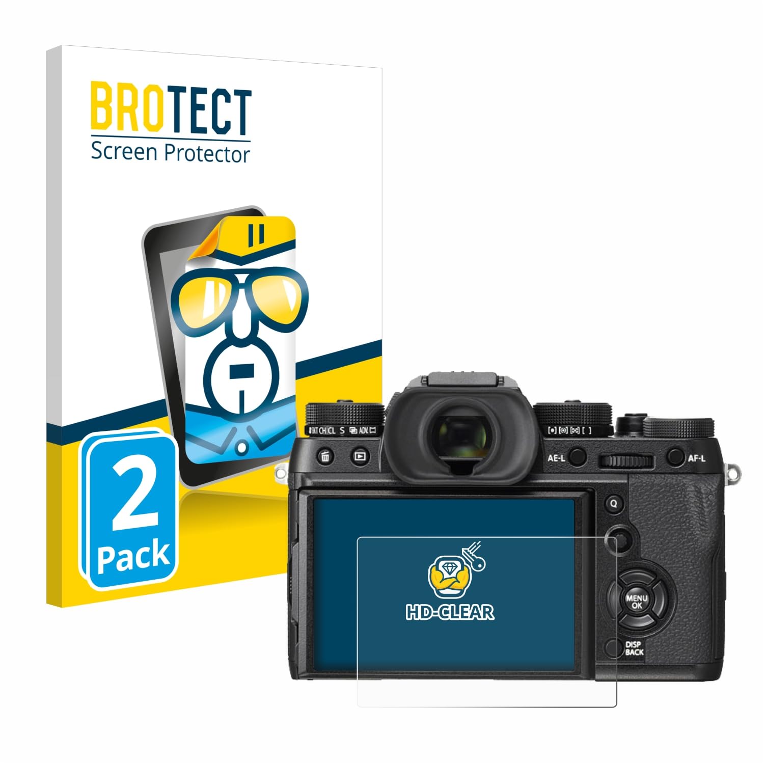 BROTECT Screenprotector Voor Fujifilm X S10 Folie Beschermfolie Beschermglas Transparant 3 Stuks 929285867 BROTECT Screenprotector Voor Fujifilm X S10 Folie Beschermfolie Beschermglas Transparant 3 Stuks 929285867