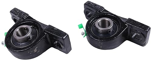 Miniatura 5 de LSSOCH 2 rodamientos de bolas montados en bloque de almohada sólidos UCP204-12 34 "agujero auto alineable 2 perno