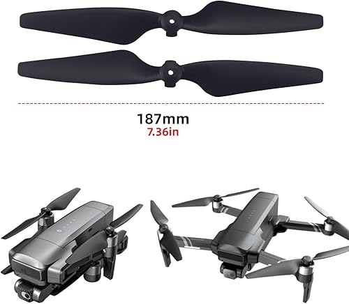 Miniatura 2 de sea jump Hélice adecuada para HS600 TF35 pro V11 sin escobillas cuatro ejes hoja de avión fotografía aérea control remoto Drone Wing Accesorios