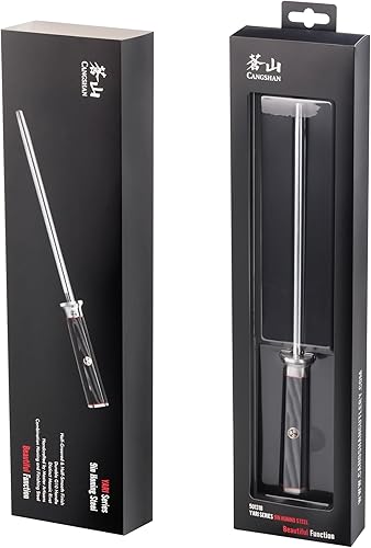 Miniatura 7 de Cangshan Serie YARI de acero afilado de alto carbono de 9 pulgadas