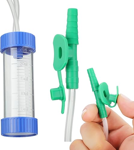 Miniatura 6 de Eaasty 2 trampas para moco para cachorros, catéter de succión con trampa para moco para extraer líquido o mucosa de la nariz y la boca de los