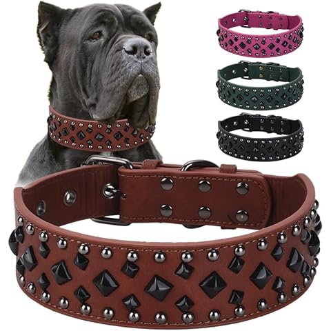 Pimaodog Spiked Dog Collar Cover