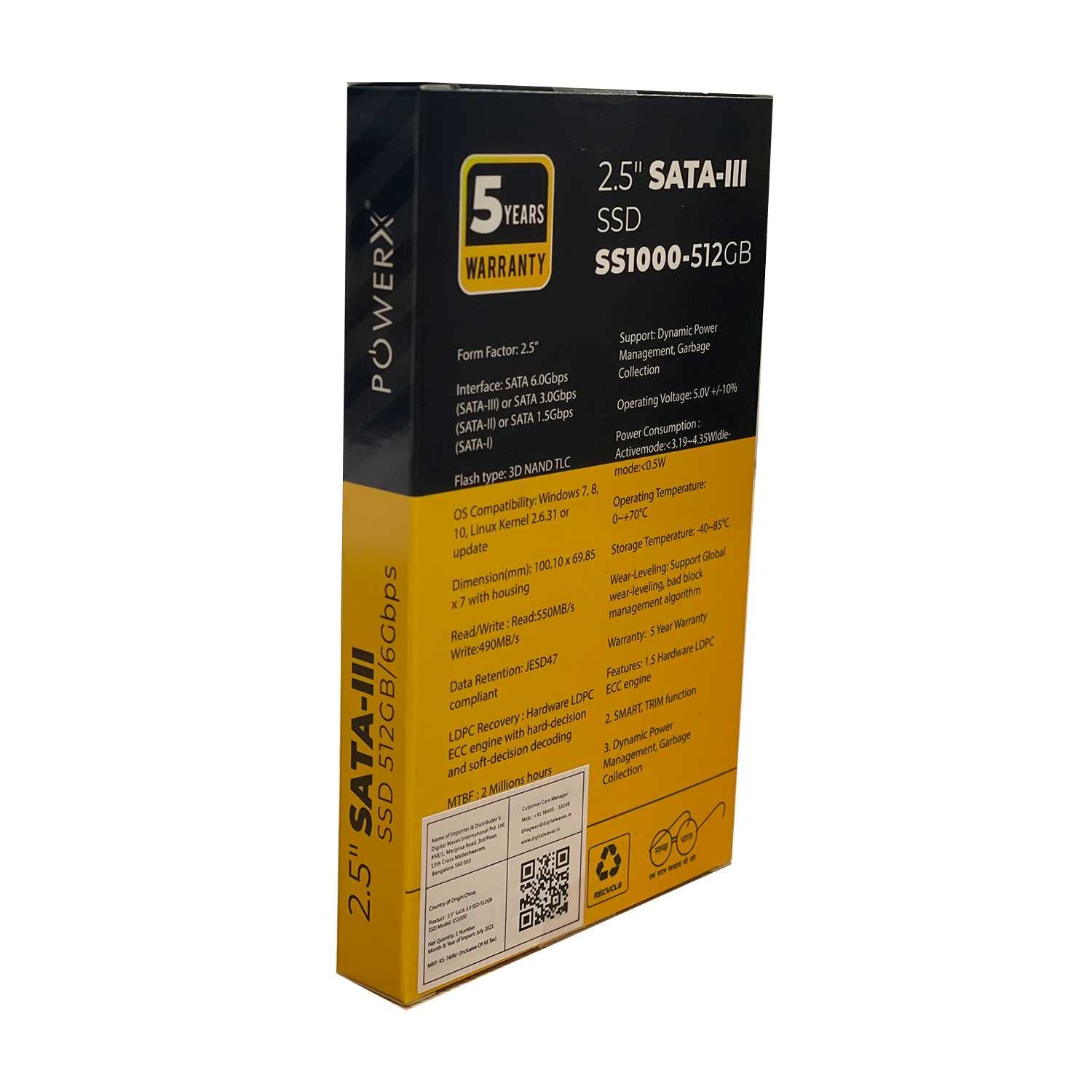 POWER X 512GB SSD - Fast & Reliable Storage -2