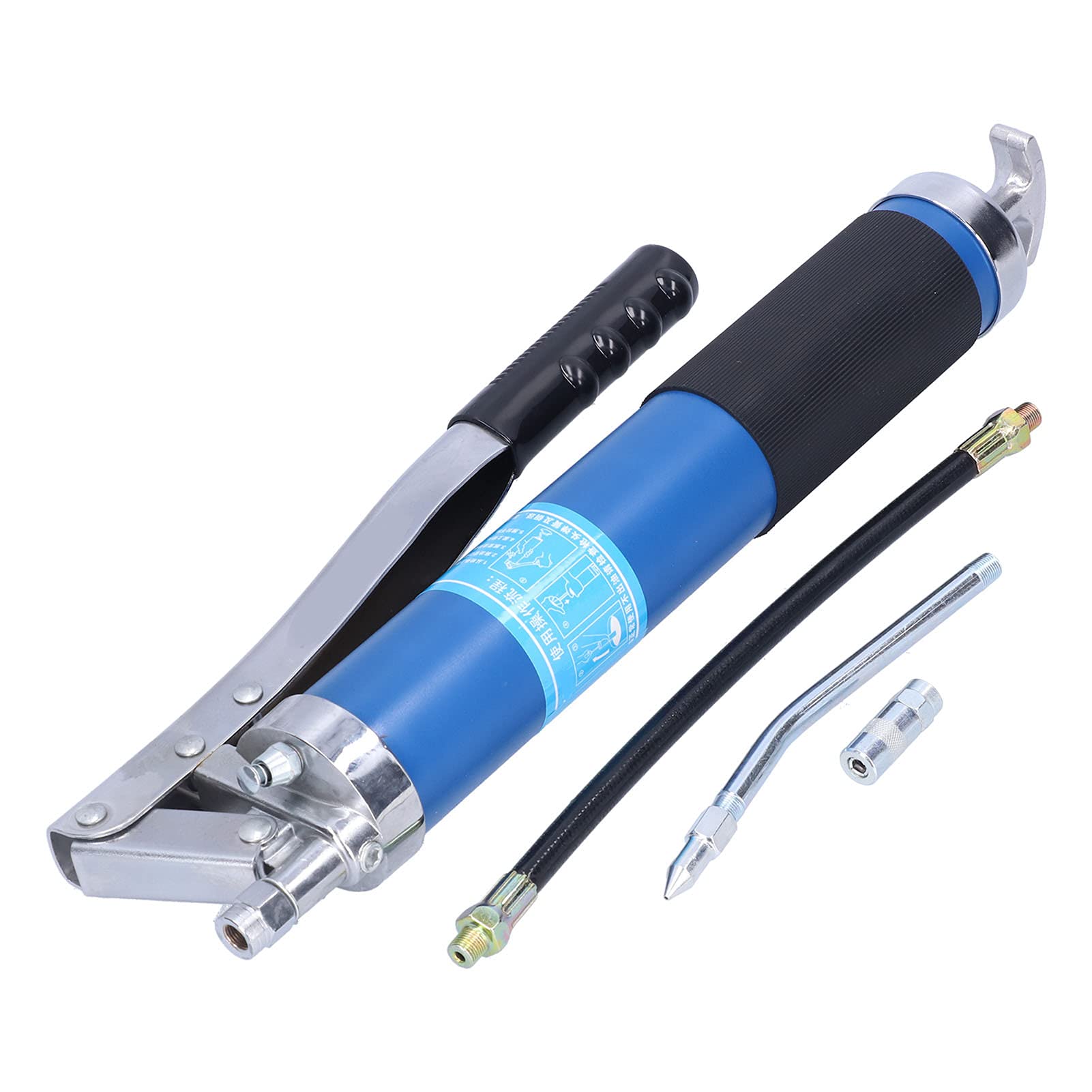 SIXRUN Ingrassatore per Attrezzature Meccaniche, 600cc Doppio Pistone