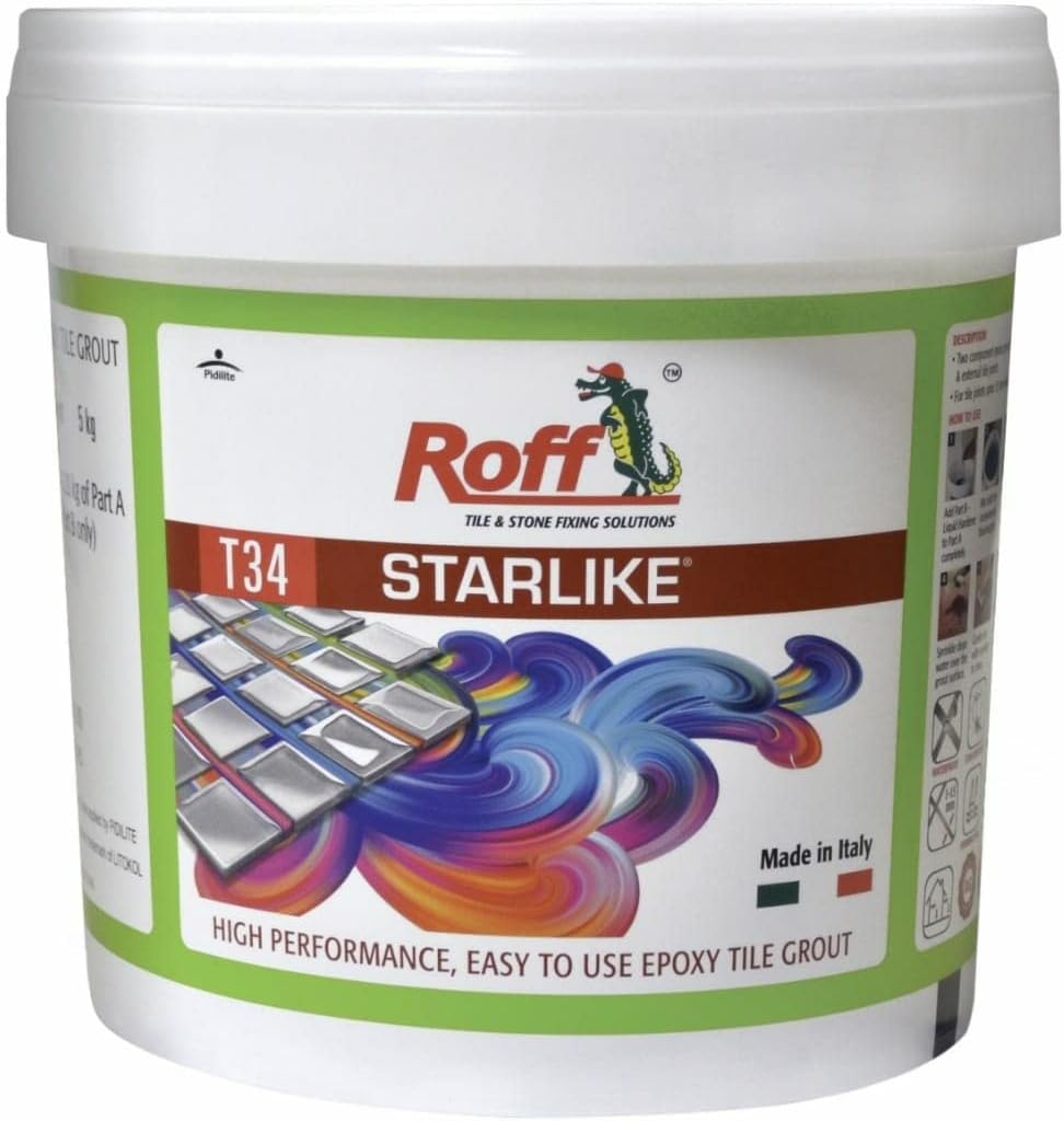 Pidilite Roff Starlike T34 Epoxy Grout ( Jet Black ) 1kg