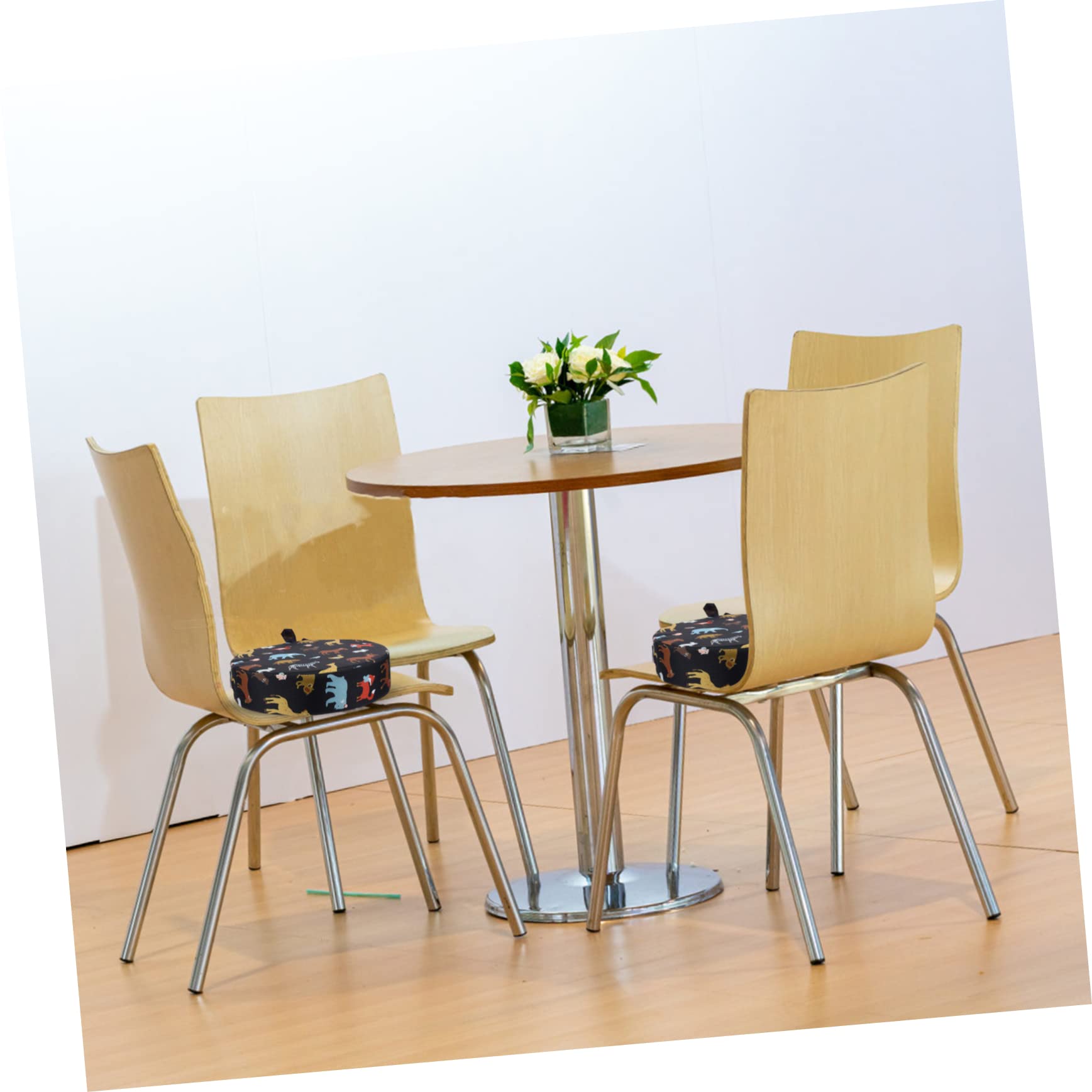 TOPBATHY 2pezzi Cuscino Rialzante Per Sedia Da Pranzo Per Ragazza Design Animale Facile Da e Antiscivolo Per Ristoranti e