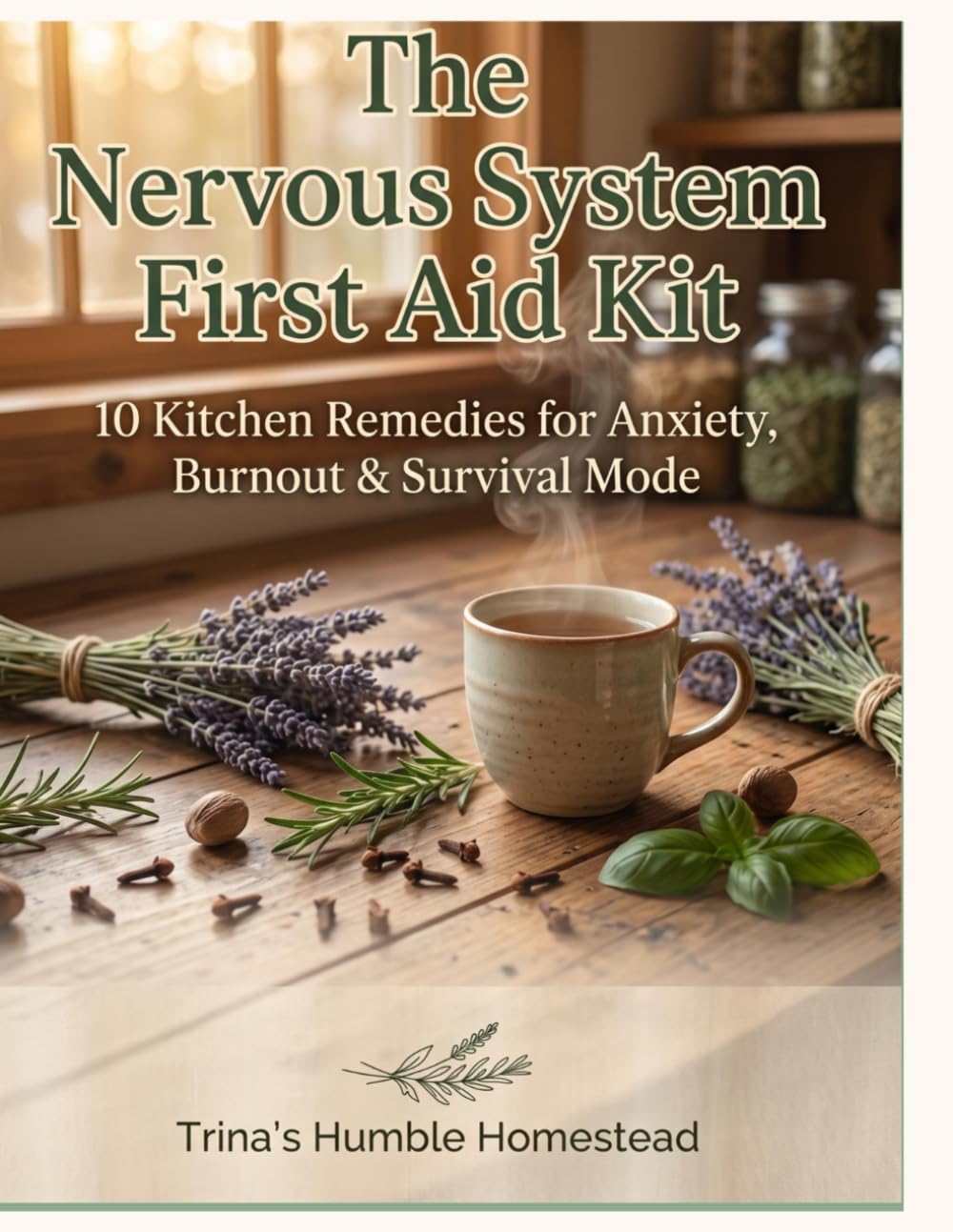 The Kitchen Pharmacy: Simple Protocols to Reset Your Nervous System | Vagus Nerve Support: 10 Kitchen Protocols for Anxiety & Burnout: A Trauma-Informed Somatic Healing Workbook