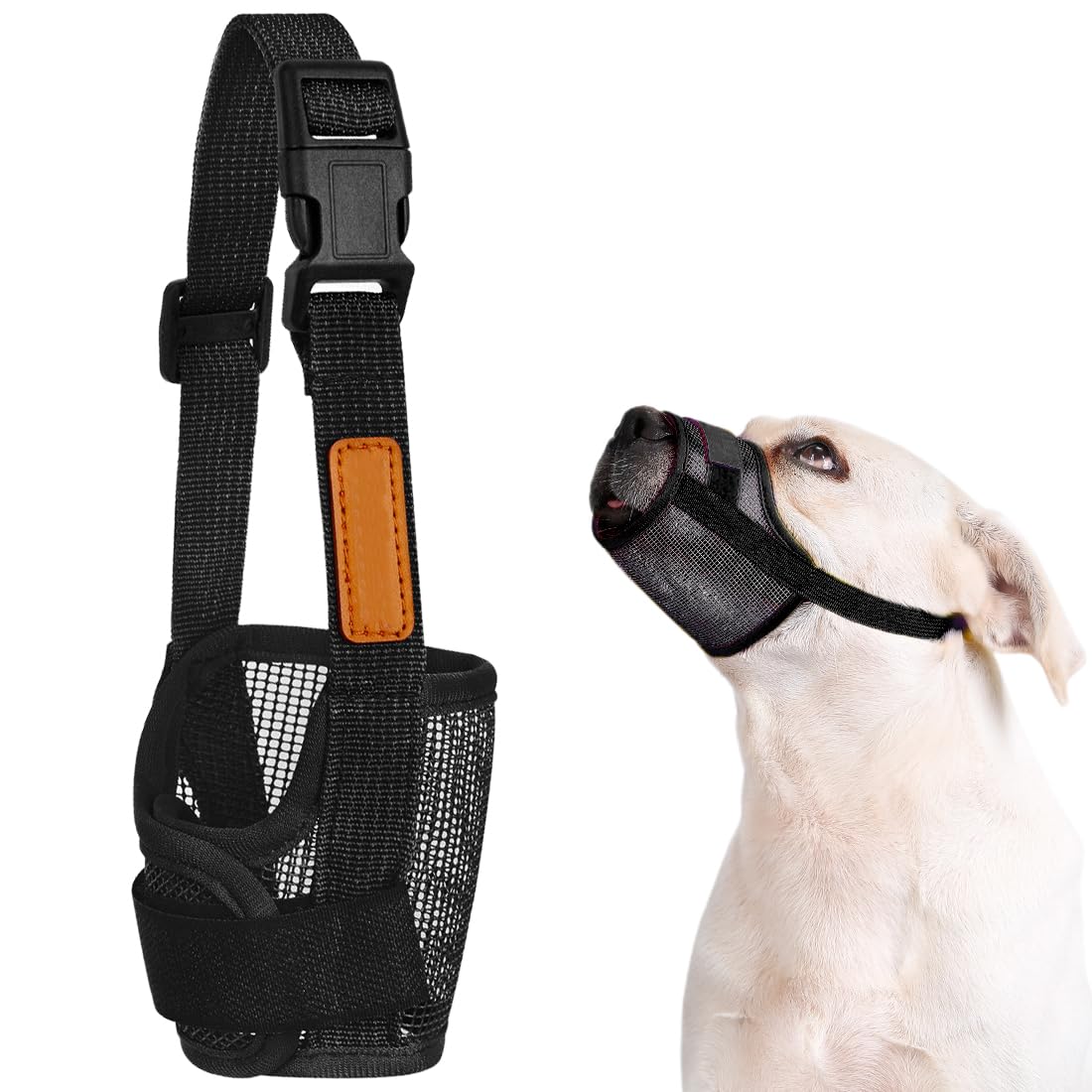Museruola Cani in Nylon Regolabile
