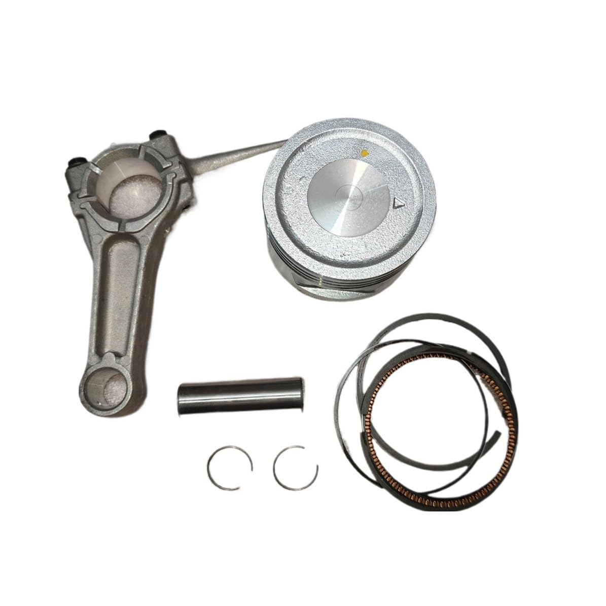 Kit de pistón generador con Anillos, Pasador y Seguridad, biela Apta for 177F GX270 270cc, Piezas Bomba Agua cultivador 4 Tiempos, Motor refrigerado