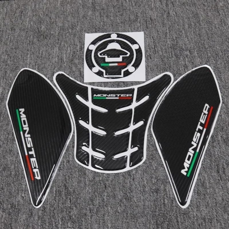 Tank Protection Sticker for Monster 797 821 1200 EVO Motorcycle Fuel Tank Stickers Decals Protection Sticker Accessories Pad