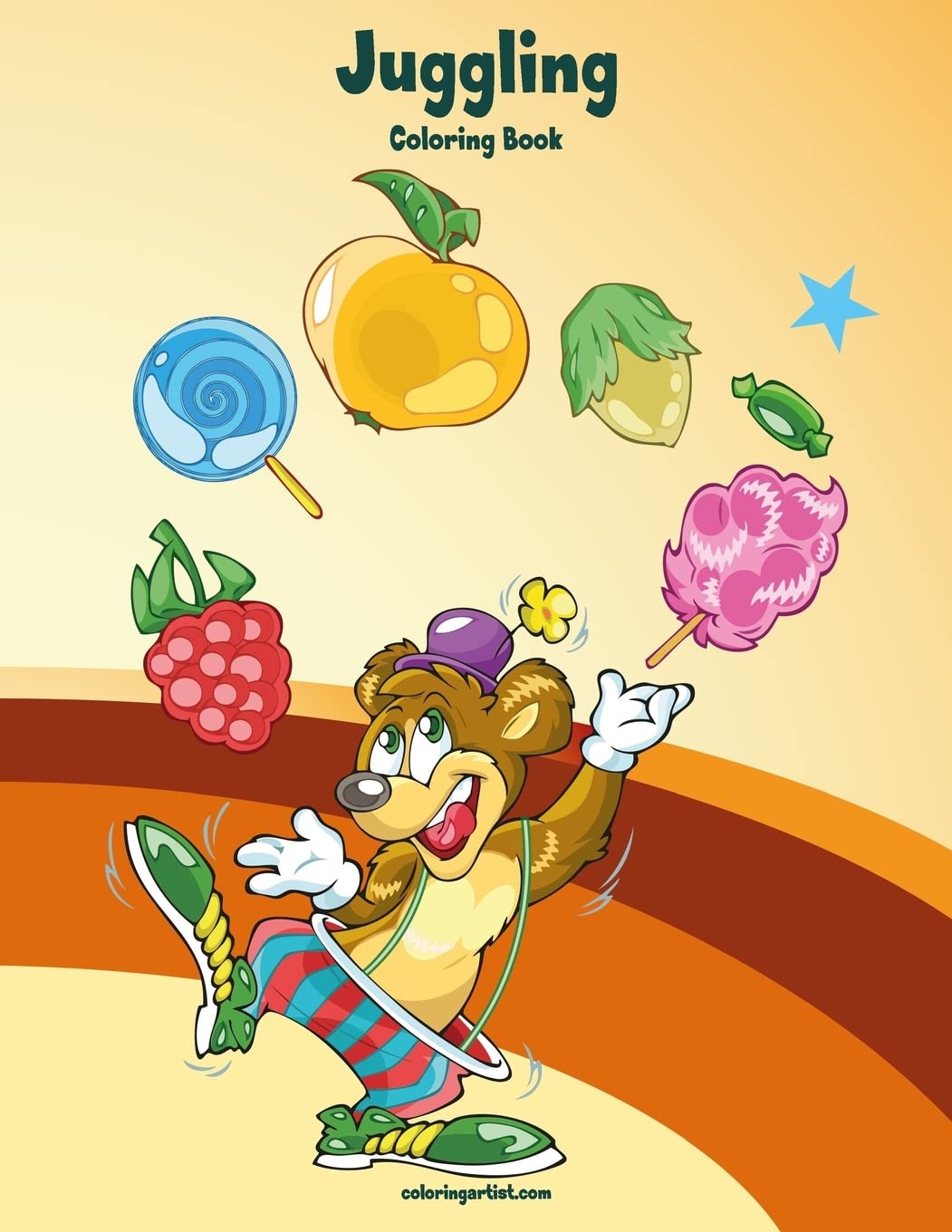 Juggling Coloring Book 1: Volume 1