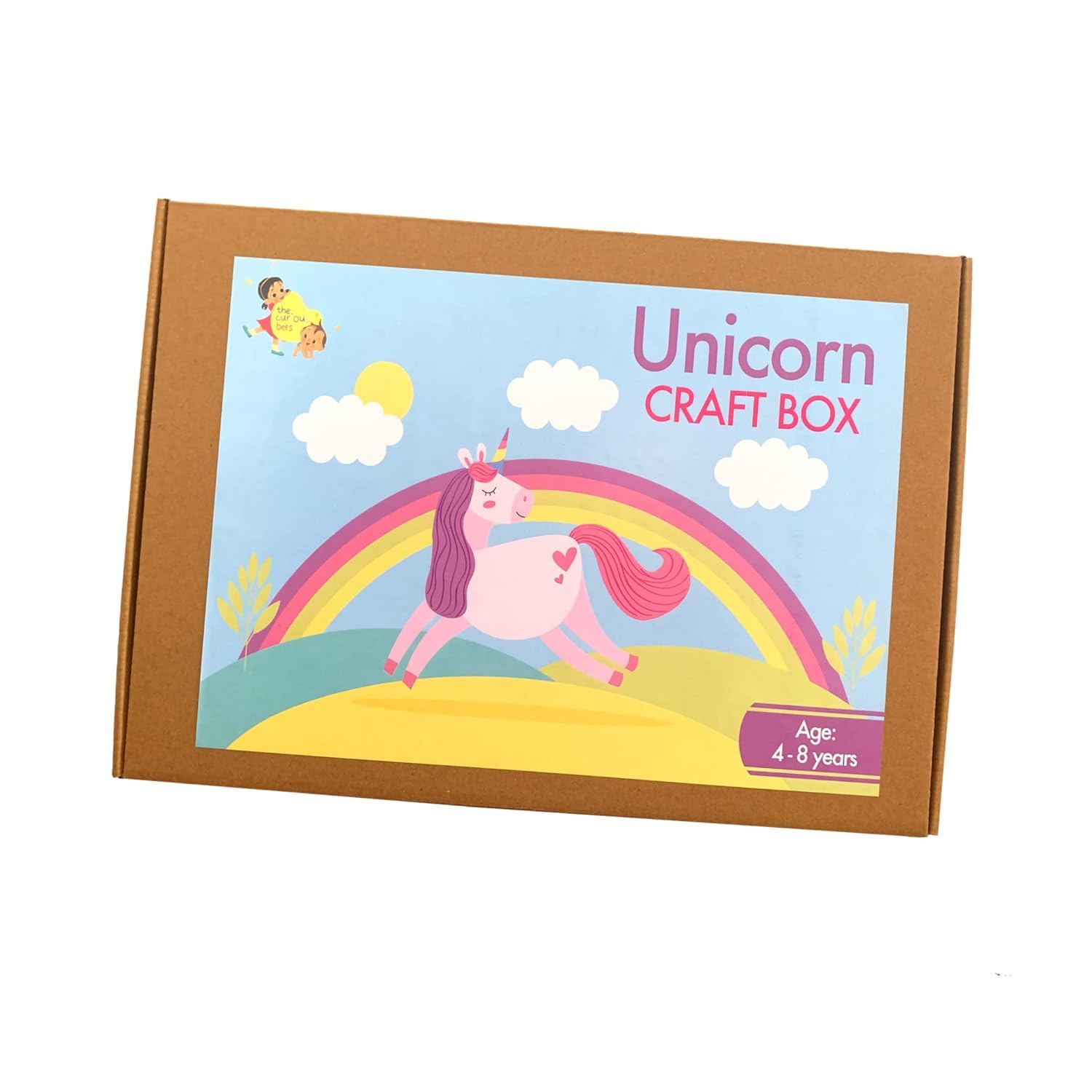 Unicorn Fantasia Activity Box | Fun & Learning Craft Kit for 5+ Year Olds | Creative DIY Fun Activity Kit for Boys & Girls | Ideal Gift for Early School-goers | 4-in-1 Activity Box