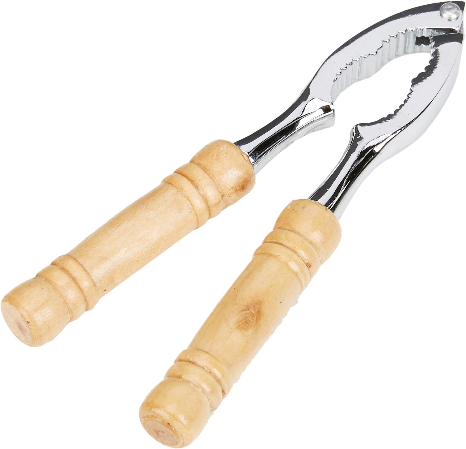 StarTec 'Wood Handle Nut Cracker 7389