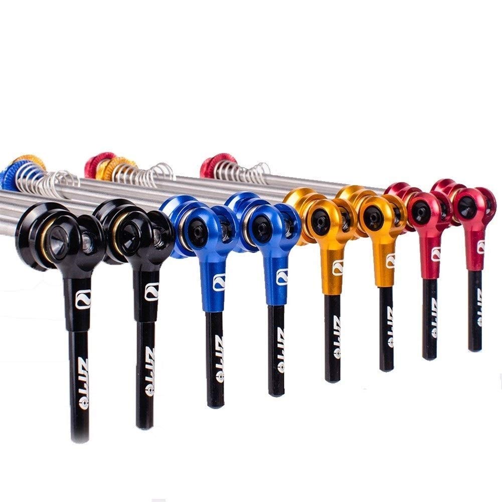 schnellspanner rennrad leicht GBZIJIE Schnellspanner,Schnellspanner 1 Paar Fahrrad-Spieße 9mm 5mm Rad 100 135 Achse Ultraleicht for MTB Rennrad(Blue) Sport & Freizeit Type_Headgear Design Baguettebag:Karminski trekking e bike damen