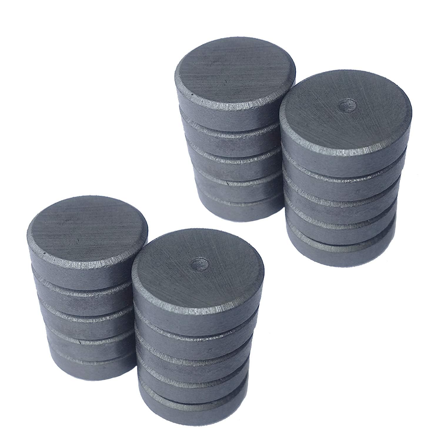 LifeKrafts Ceramic Magnets | 18×5 mm Round Disc | Pack of 10 | Grade 11 Small Strong Magnets | Multipurpose DIY, Craft, Refrigerator, Home, Office & School Use — Amazon image 8