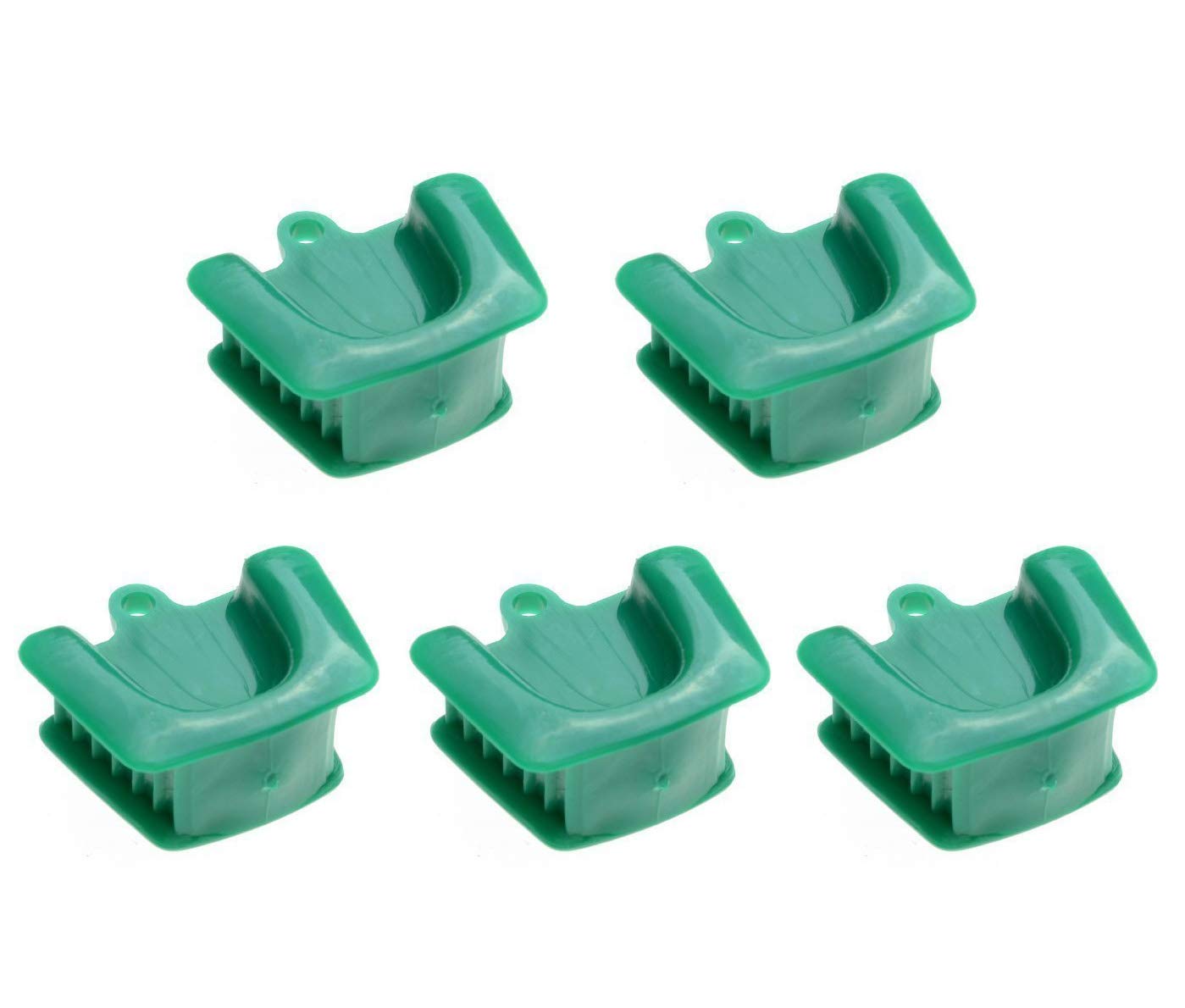 Mike Dental Green Big Size Silicone Bocca Prop 121 Gradi Centigrade Autoclavabile Bocca Prop monouso in Pedo Dimensione per Casa e Clinica (5 pz/Pack)