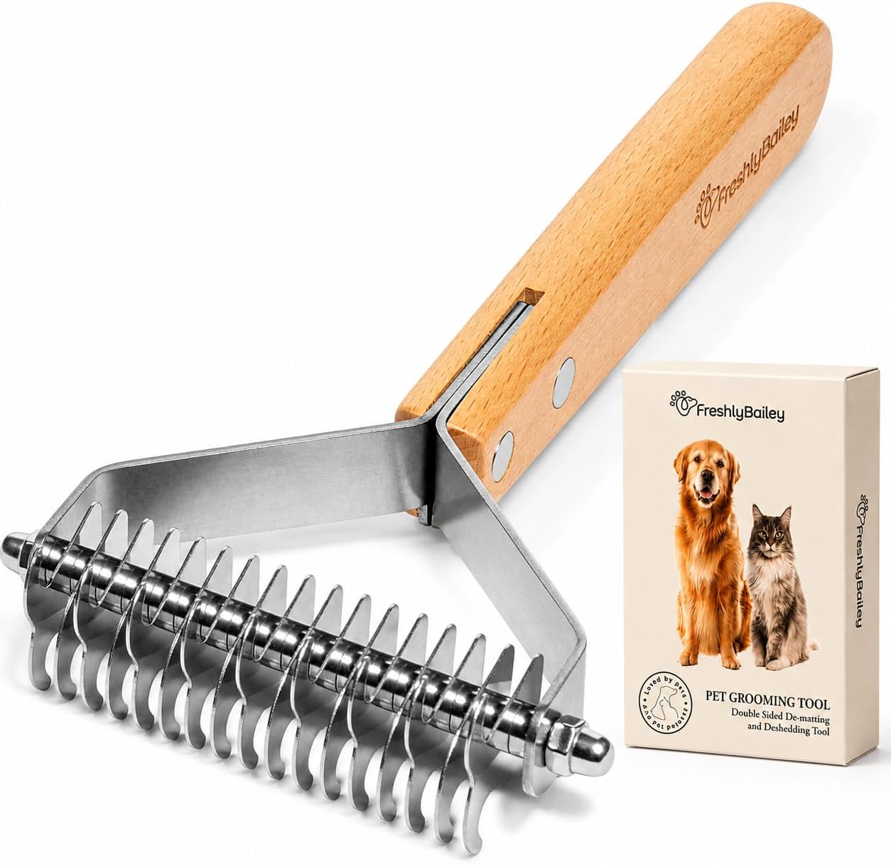 Deshedding and Dematting Tool