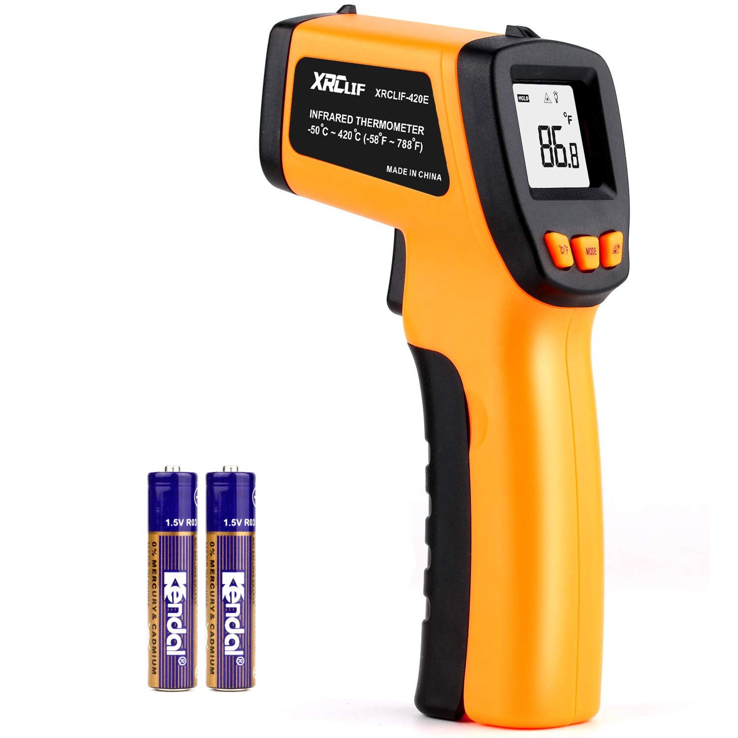 Buy Infrared Thermometer 58°F 788°F, Digital Laser Thermometer with