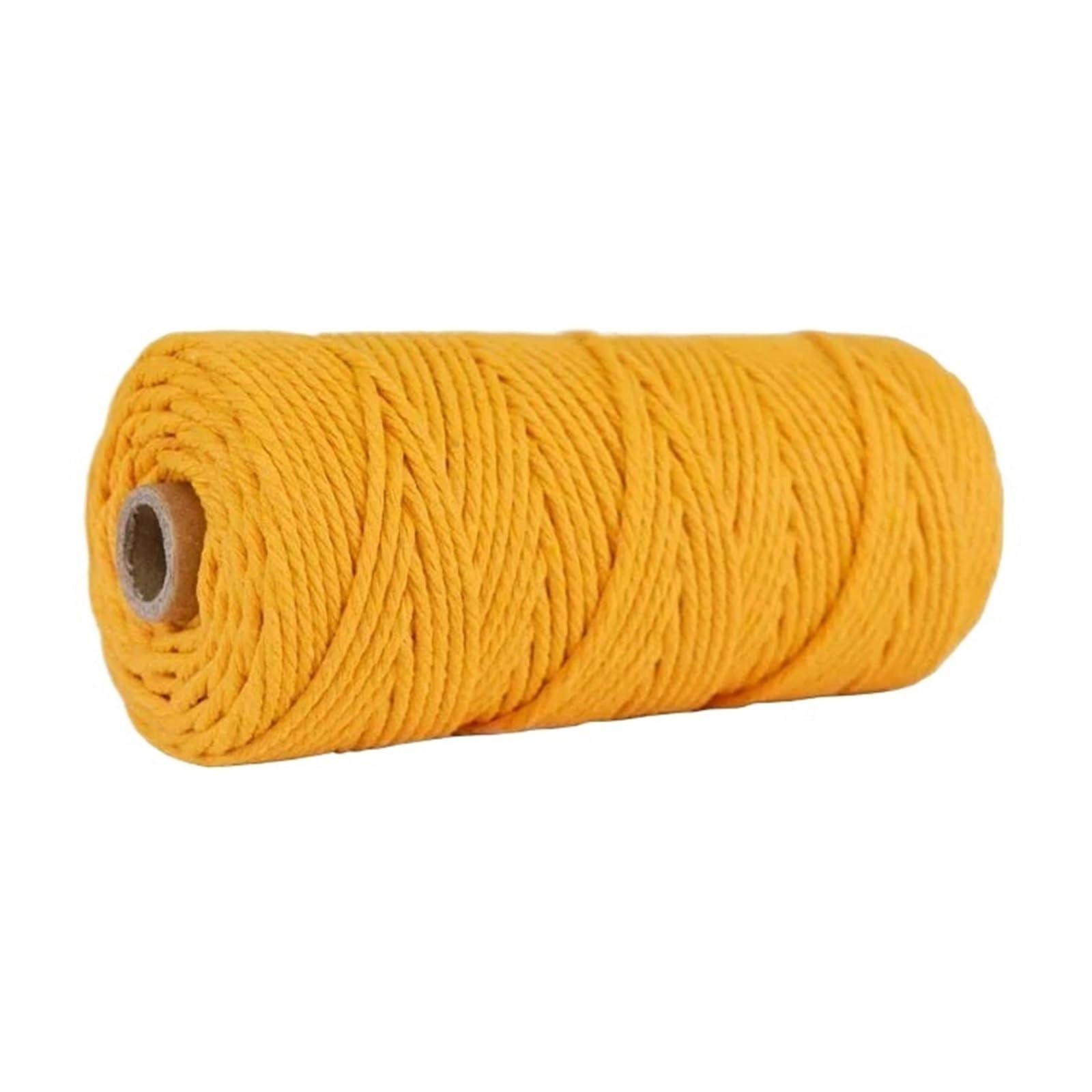 Cotton Macrame Cord 100M/Roll 3.0mm Colored Macrame Cotton Cord Colorful Twine String Rope Craft for Knitting Home Textile(Color20)