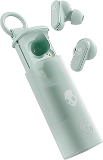 Skullcandy Dime Evo Wireless In-Ear Headphones with Microphone, 36 Hours Runtime, Compatible with iPhone, Android and Blue…