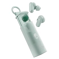 Skullcandy Dime Evo Cuffie Wireless In-Ear con Microfono, 36 Ore di Autonomia, Compatibili con iPhone, Android e Dispositivi Bluetooth, Preppy Summer