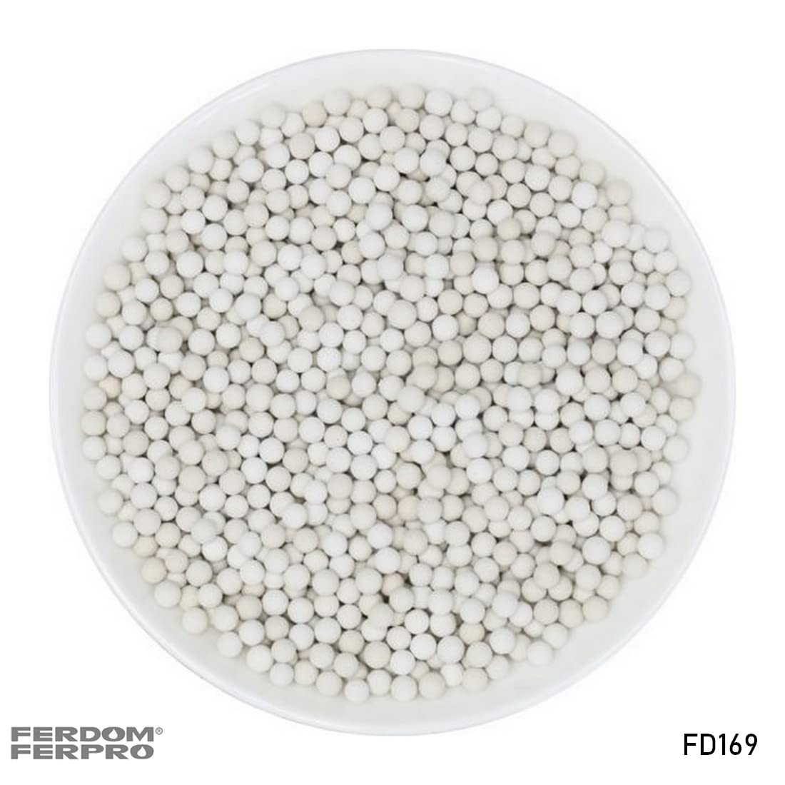 FERDOM FD169 1kg. Neutralizzatore Di Condensa Per Vari Tipi Di Caldaie A Condensazione. Protegge Il Sistema Delle Acque Reflue E L'ambiente Acquatico. Pellets 5-10mm. 8pH-10pH. Prodotto Sicuro (GHS).