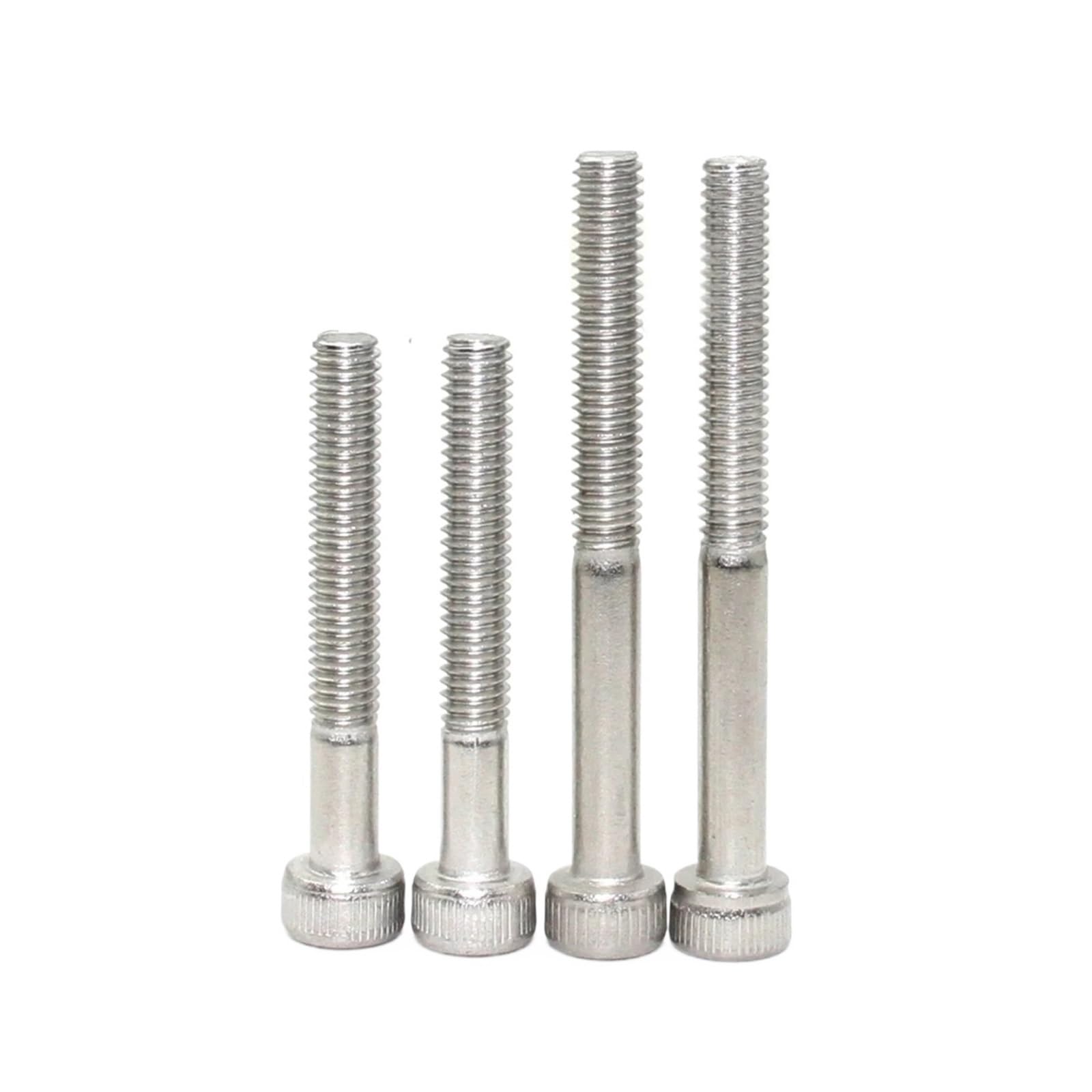 PrecisionFix M3 M4 M5 M6 M8 M10 M12 M14 1~10 pz 304 In Acciaio Inox Allen Esagonale A Esagono Incassato Testa Mezza Filettatura vite Bullone Allungato Lungo(80mm,M6X5)