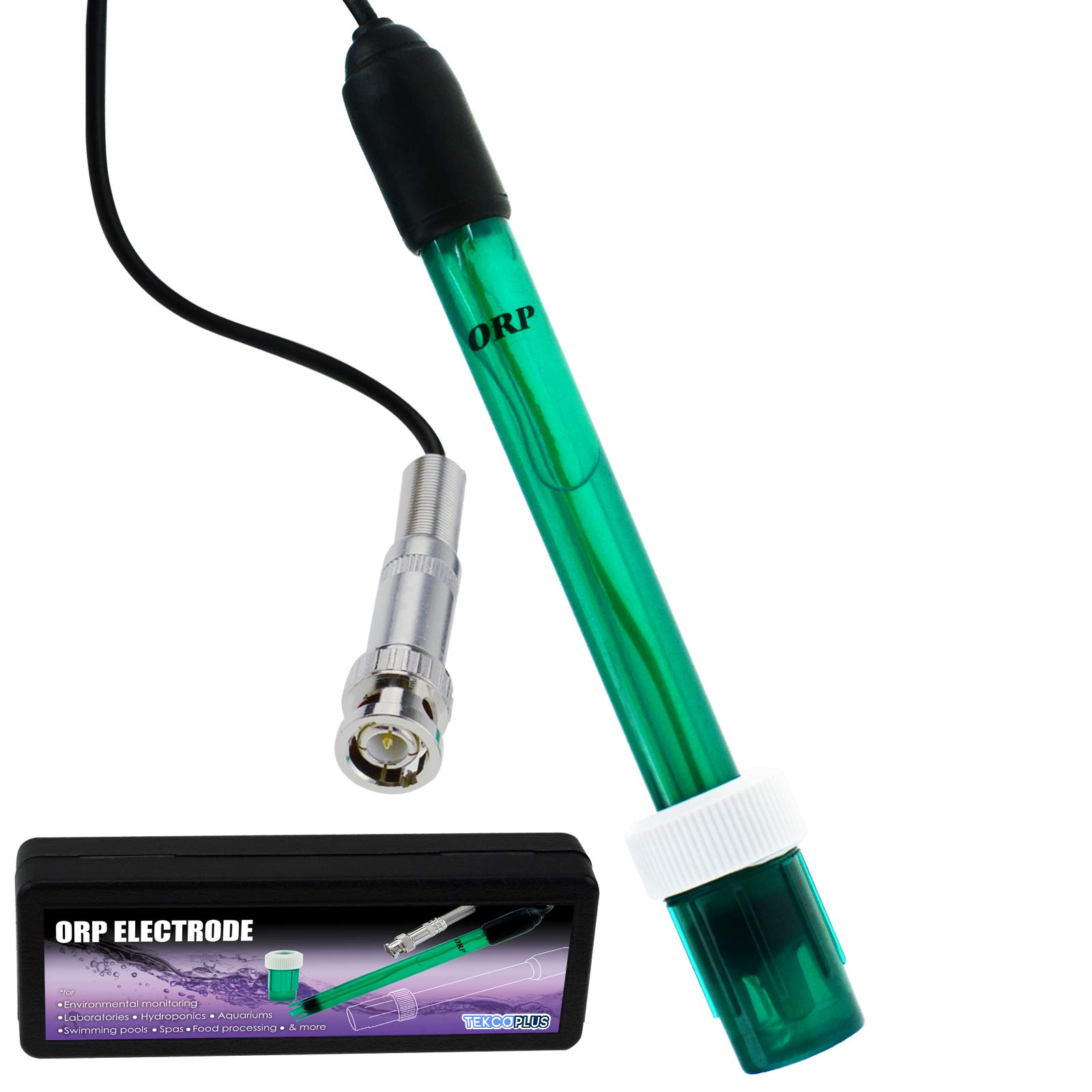 ORP Type D'électrode Bnc Câble 300cm Cylindre Simple Eau Testeur Qualité