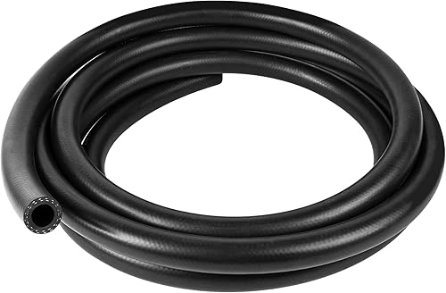 Manguera de línea de combustible de 10 pies, manguera de línea de combustible NBR de diámetro interior de 58 pulgadas, manguera de goma trenzada