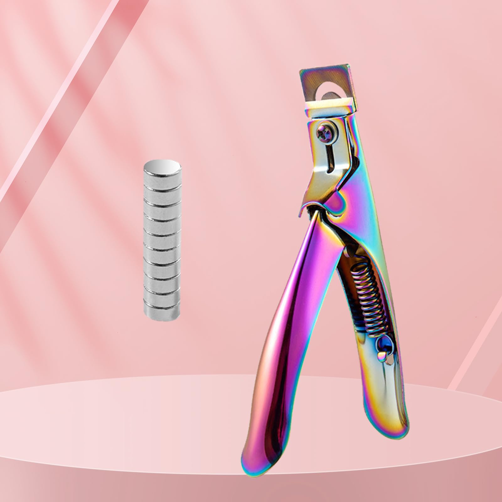 Nail Clippers Nail Cutters for Nail Tips Tip Cutter for Nails with Length Measurement Adjustable Stainless Trimmer Manicure
