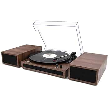 ●LP Pros Vol.1 Amazon.com: LP&NO.1 Record Player Turntable with Built-in