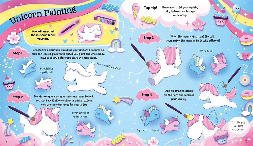 Paint Your Own Squishy (Children’s Arts and Crafts Activity Kit)