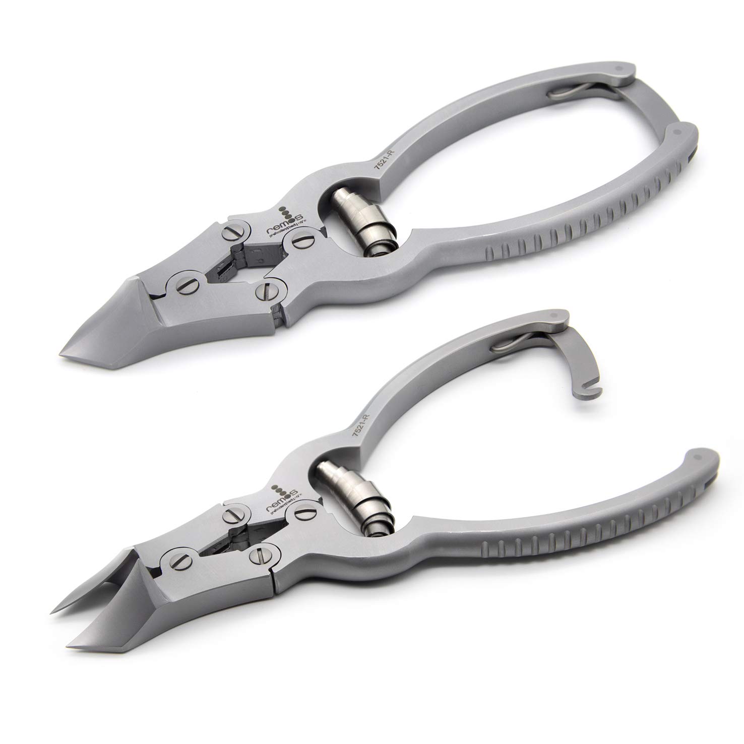 REMOS Profi Nagelzange/Kopfschneider 2 Spitzen Edelstahl 16 cm