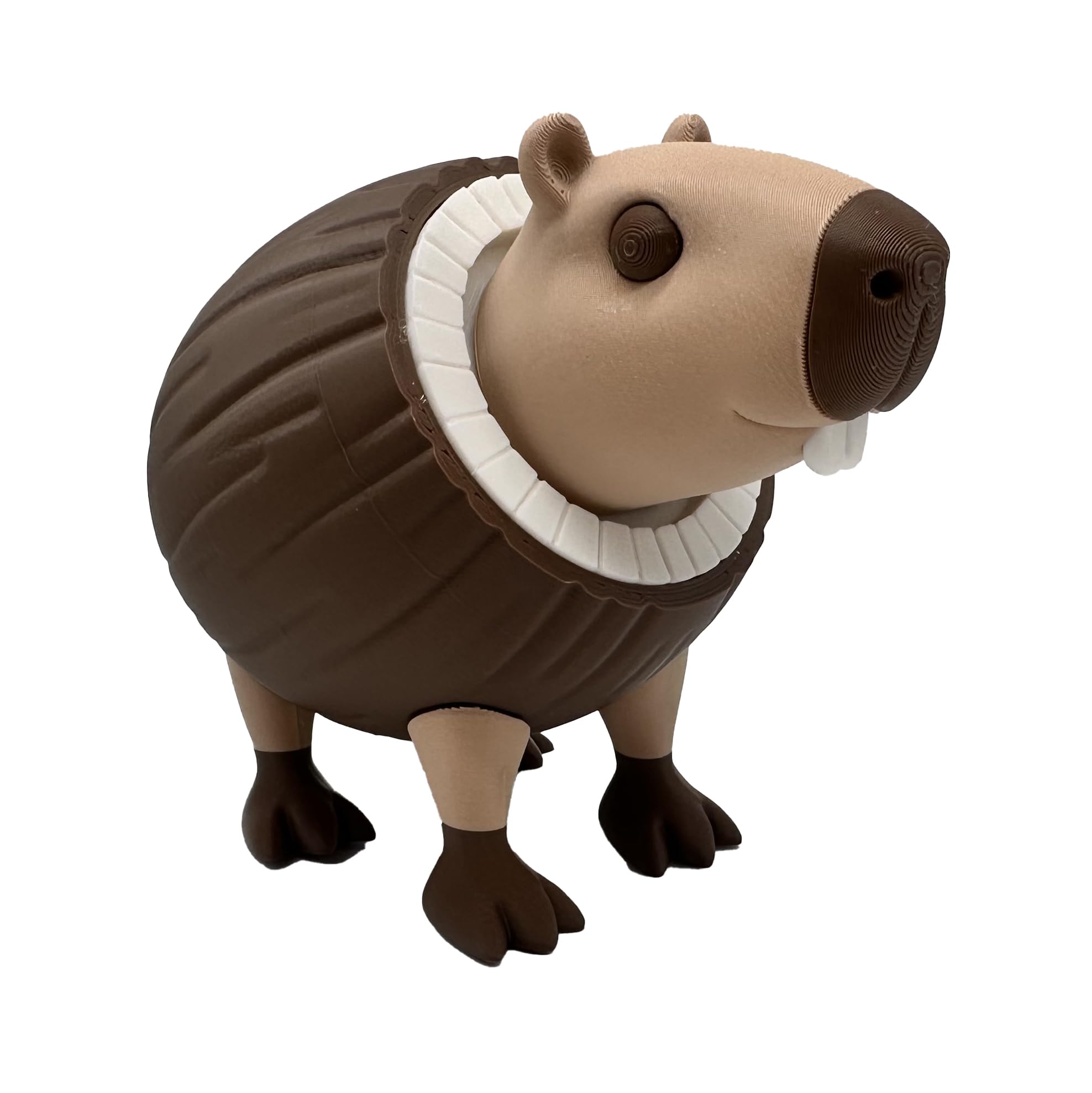 Burbaloni Luliloli Genrico Articulated Capibara Coco Brainrot Italian Meme  Coco Doll  Brrr Patapim  Tralalero Tralara  Killer Cappuccino