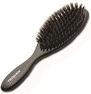 Termix Haarbürste für Extensions. Naturfasermischung aus Wildschwein und flexiblem Nylon, die die Verbundenheit oder Fixie...