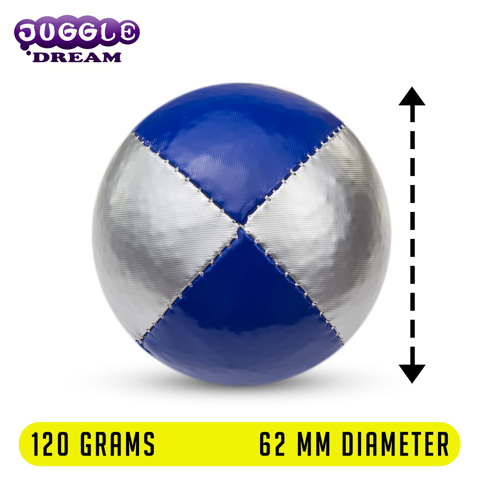 Set De 3 Balles De Jonglage Juggle Dream – Professionnel, 120 G – Vidéo D’Apprentissage Offerte – Débutant & Expert