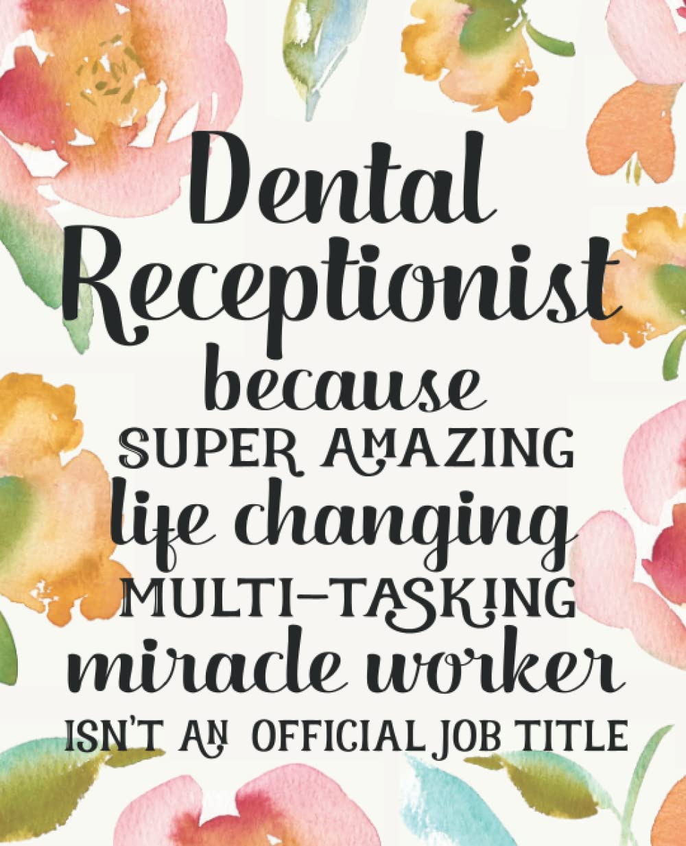 Dental Receptionist Gifts: Funny Thank You Appreciation Present for Women