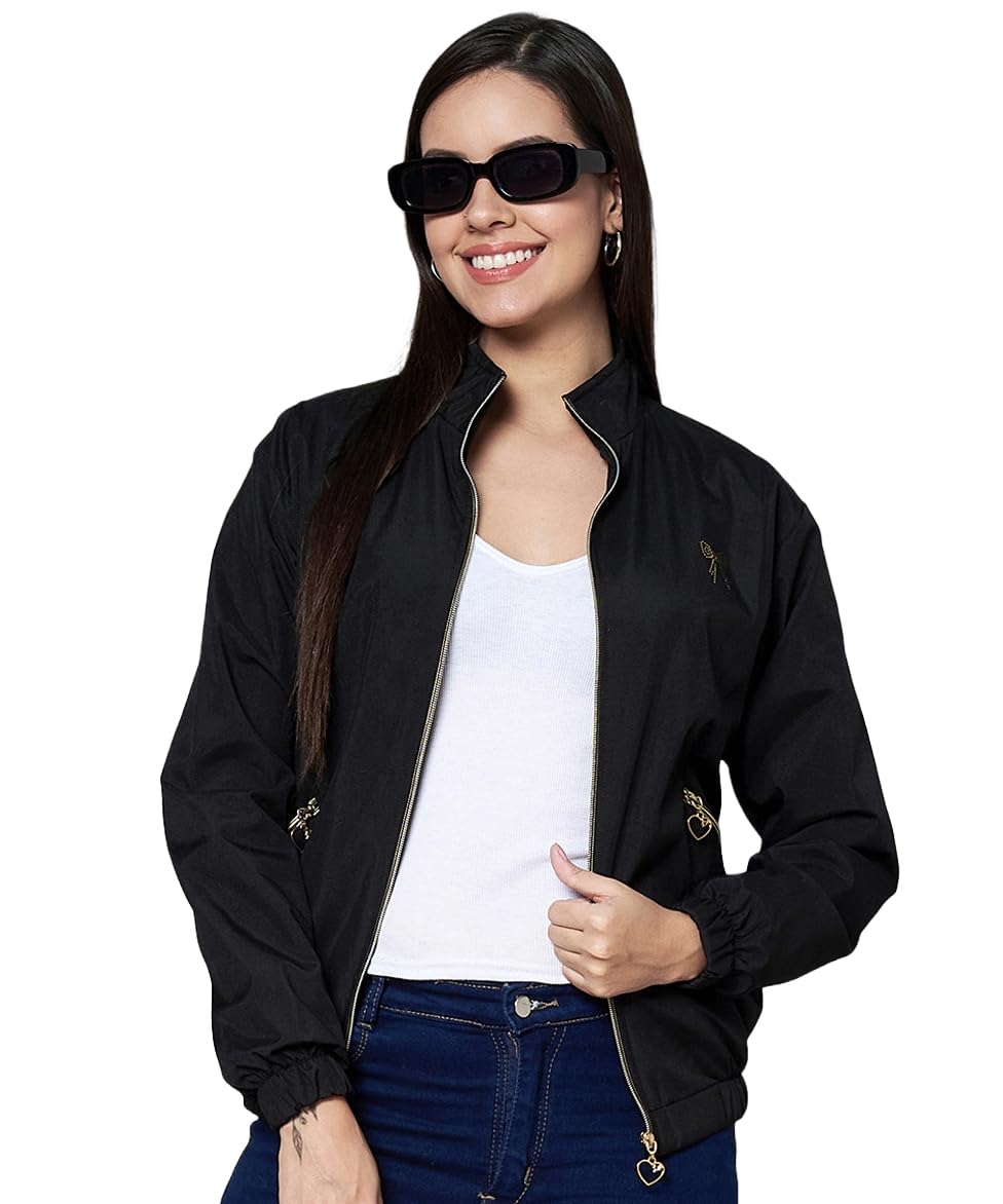 ewools Women's winterwear Nylon Light Weight Jacket-picture-3