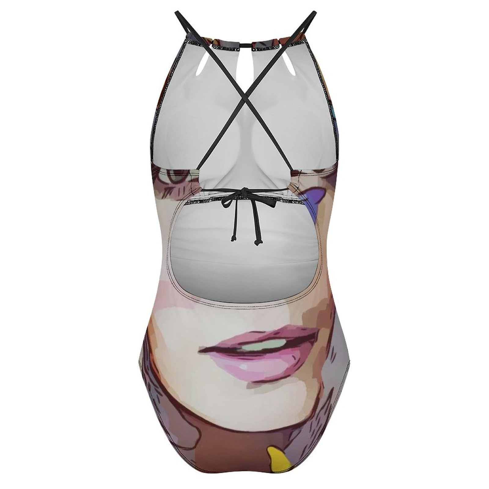 Schmetterling Und Mädchen Damen Einteilige Badeanzug Bademode Bauchweg Swimsuit Schwimmanzug Tankini